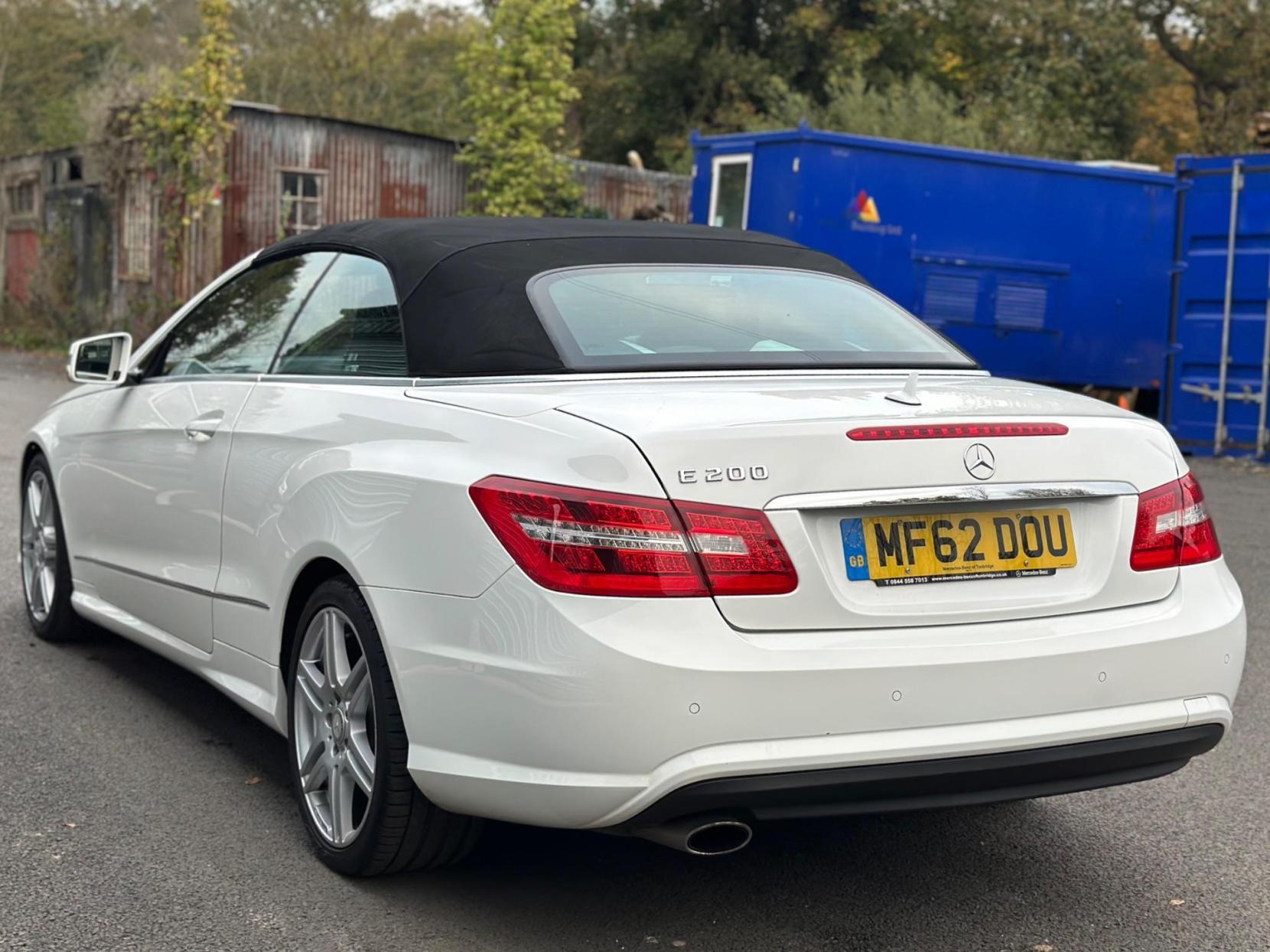 Mercedes-Benz E Class 1.8 E200 BlueEfficiency Sport Cabriolet G-Tronic+ Euro 5 (s/s) 2dr